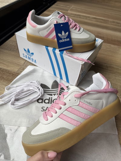 Zapatillas Samba blanco / rosa 