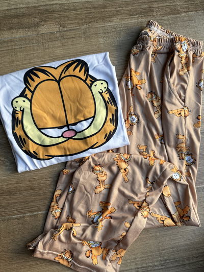 Pijama Largo Adulto S (36/40) modal Soft Garfield