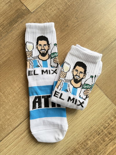 Medias adulto caña 3/4 messi