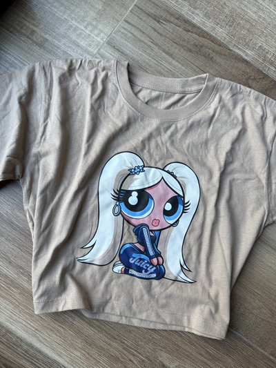 Pupera estampada Oversize