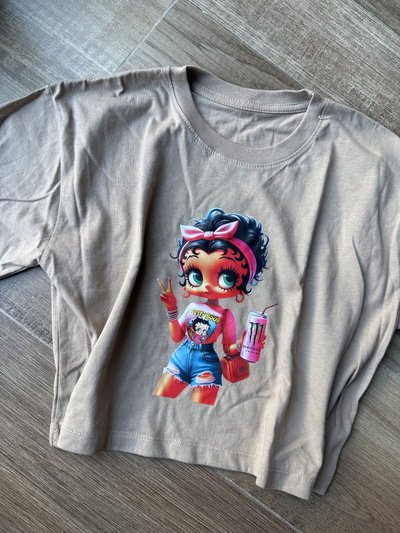 Pupera estampada Oversize
