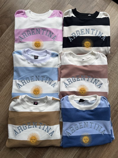 Buzo Argentina bordado Darlon T.U 