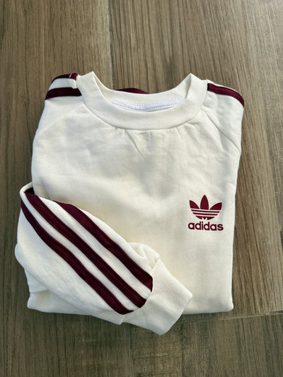 Buzo Adidas algodón frisado T.U