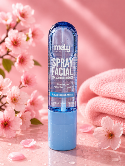 Spray facial ácido hialuronico Mely