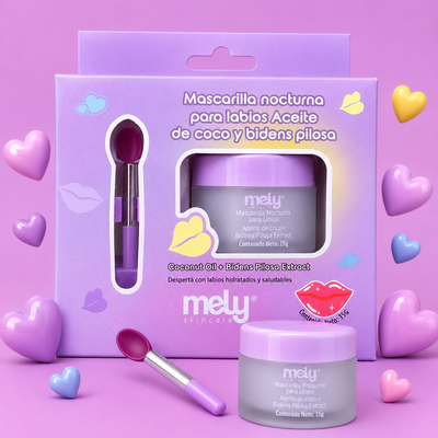 Mascarilla labios nocturna Mely 
