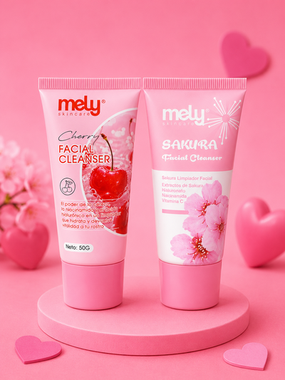 Crema facial limpiadora Mely Cherry / Sakura 