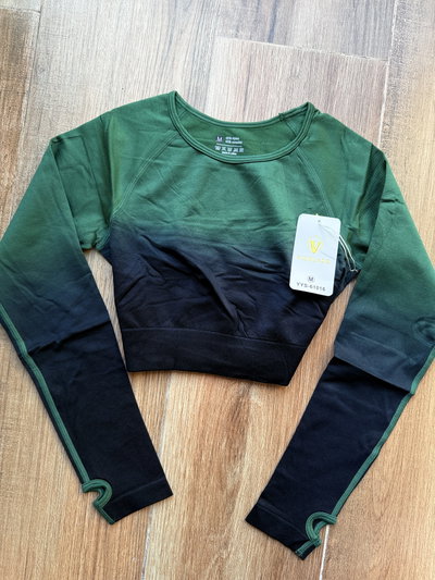 Crop Top Vicblack dedal degrade M (95)