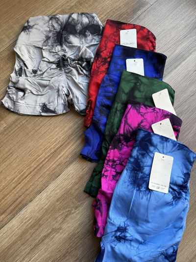 Short fruncido costados batik S/M (36/40)