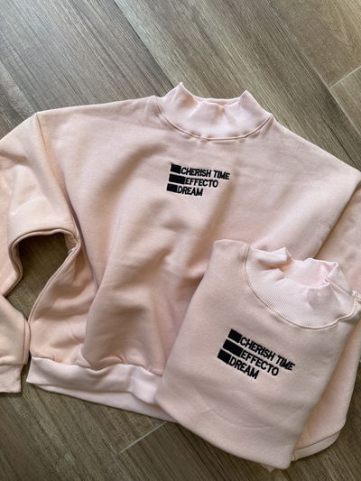 Buzo frisa bordado Oversize