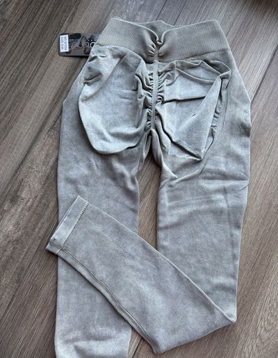 Calza Dlirio corte V atrás beige L/XL (40/42)