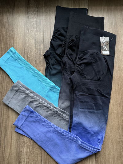 Pack x 3 calzas Dlirio degradee S/M (36/40)