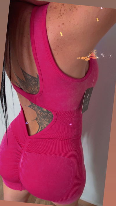 Catsuit espalda Abierta Short L/XL (40/42)