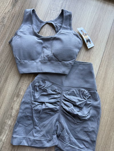Conjunto 2 piezas top + short S/M (36/40)