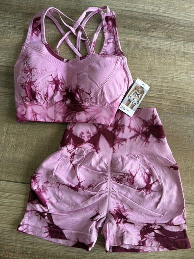 Conjunto 2 piezas top + short S/M (36/38)