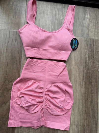 Conjunto 2 piezas top + short S/M (36/38)