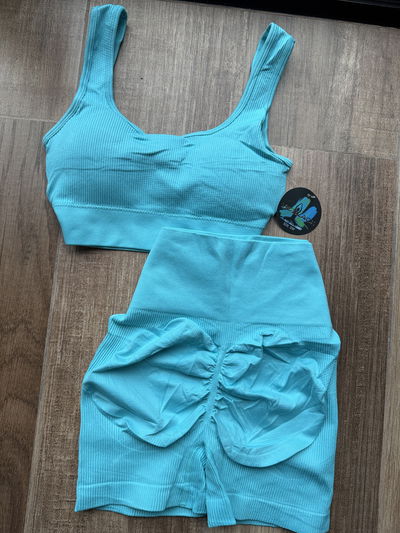 Conjunto 2 piezas top + short S/M (36/38)