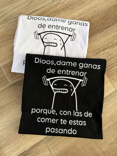Remeron estampado Oversize Dios dame ganas