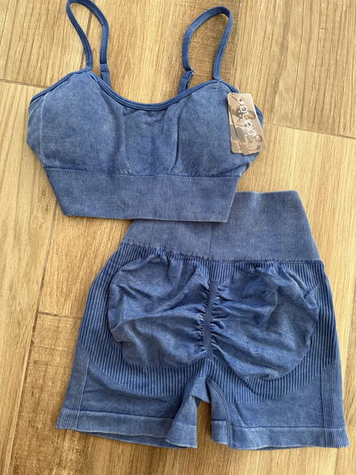 Conjunto Dlirio top + short S/M (36/40)