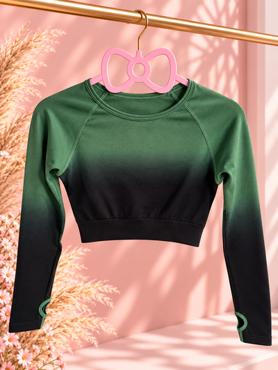 Crop Top Vicblack dedal degrade M (95)