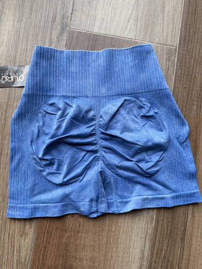 Short Dlirio Push Up S/M (36/38) prelavado celeste
