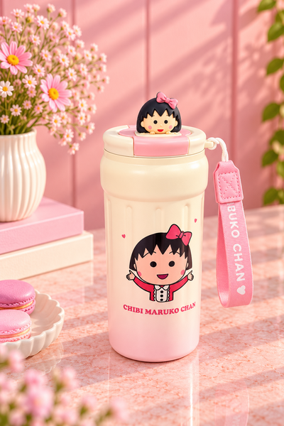 Vaso térmico con muñeco 
