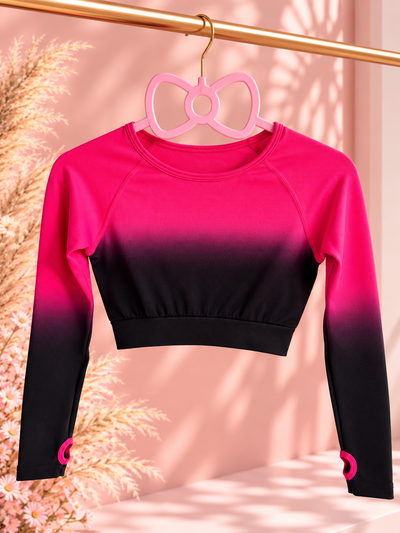 Crop Top Vicblack dedal degrade M (95)