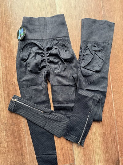 Calza Premium Push Up Vicblack Cierre L/XL (38/40)