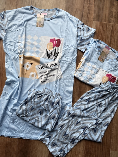 Set de Pijama x4 piezas
