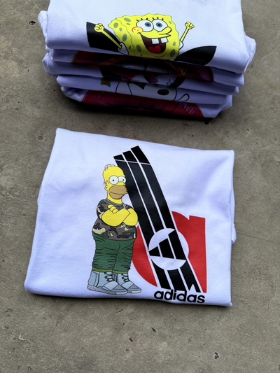 Pupera estampada Oversize Homero 