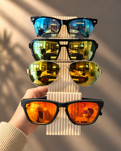 Anteojos / Gafas / lentes de sol + estuche rigido