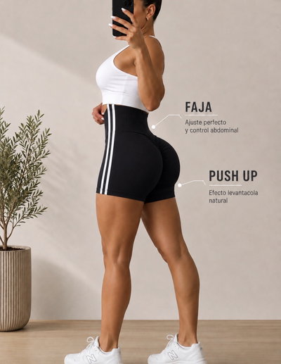 Short Dlirio Push Up franjas S/M (36/38)