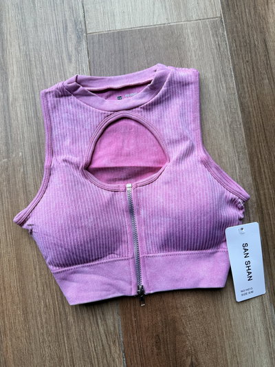 Top deportivo Vicblack cierre L/XL (95/100)