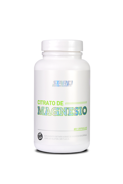Citrato de Magnesio - 60 Cápsulas Star Nutrition
