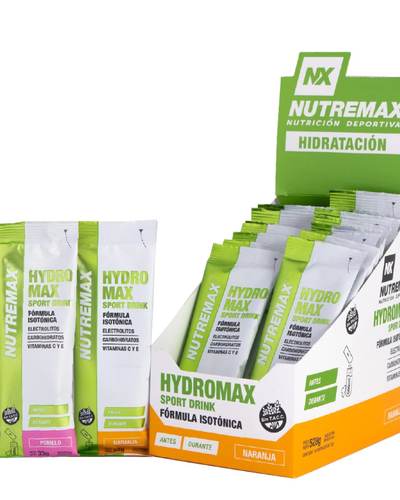 Sport Drink Hydromax - Nutremax (Display 20 Unidades)