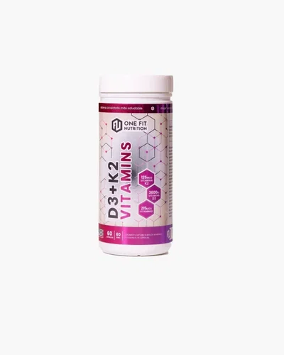 Vitamina D3 + K2 - One Fit (60 Cápsulas)
