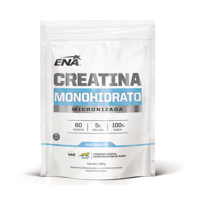 Creatina Monohidrato Micronizada – ENA Sport (300 g)