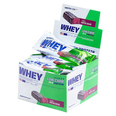 Low Carb Protein Bar – Mervick Lab caja x12u
