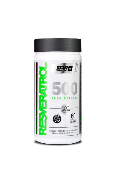 Resveratrol 500 – 60 Cápsulas – Star Nutrition