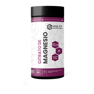 CITRATO DE MAGNESIO 150 GRS - ONE FIT
