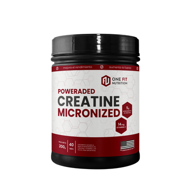 CREATINA MONOHIDRATO MICRONIZADA 200 GRS - ONE FIT