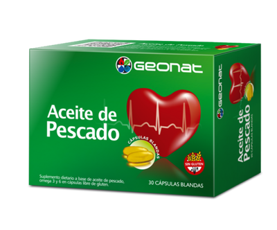 ACEITE DE PESCADO (30 CAPS) - GEONAT