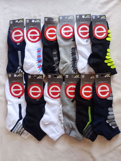 Soquetes de hombre estampado 