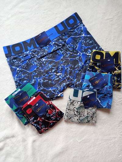 Boxer uomo estampado 
