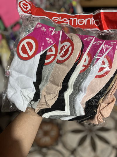 Soquetes de dama lisos