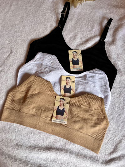 Corpiño sin push up