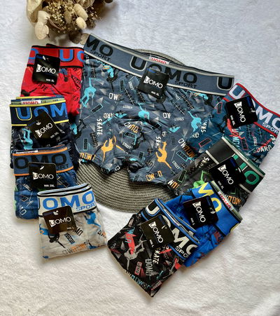 Boxer uomo estampado 