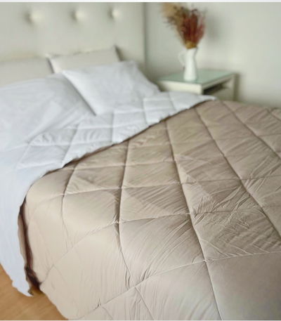EDREDÓN HOTELERO | 2½ - QUEEN SIZE (TOSTADO)