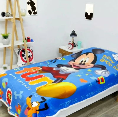 FRAZADA INFANTIL POLAR Y CORDERITO | MICKEY - 1½