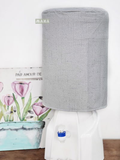FUNDA CUERINA | GRIS PERLA 