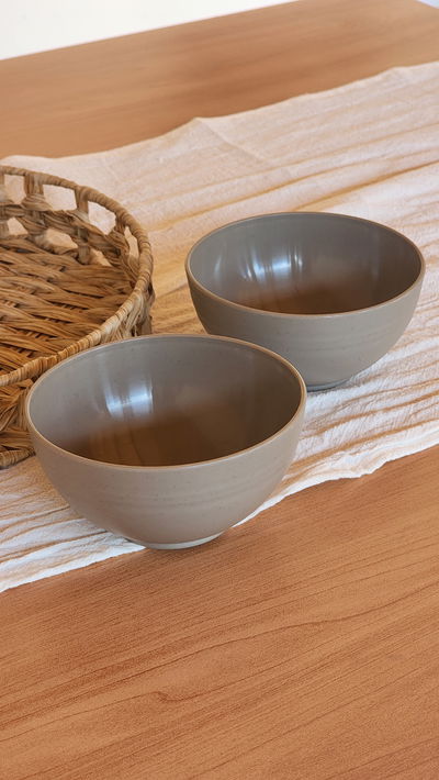 SET ×2 COMPOTERAS | GRIS